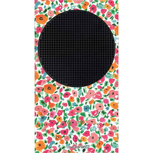 Bouffants and Broken Hearts Watercolor Floral Xbox Series S Skins